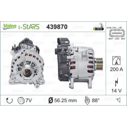 Starter Generator VALEO 439870 OE Ref 2310A1VM0A