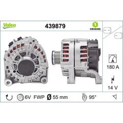 Alternator VALEO 439879 OE Ref 12318578608