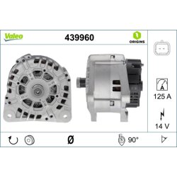 Alternateur VALEO 439960 pour DACIA, NISSAN, RENAULT, OE 23100-00QAU