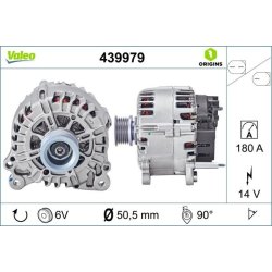 Alternator VALEO 439979 OE Ref 03N903023B