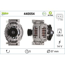 Alternator VALEO 440054 OE Ref 6204099