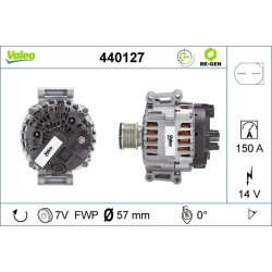 Alternator VALEO 440127 OE Ref 2711541502