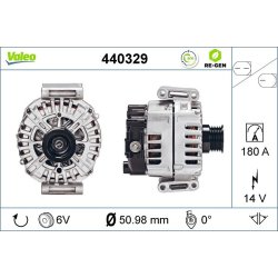 Alternator VALEO 440329 OE Ref 0009060500