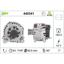 Alternateur VALEO 440341 VALEO
