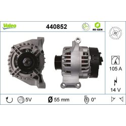 Alternateur VALEO 440852 pour FIAT OE 46758246 VALEO