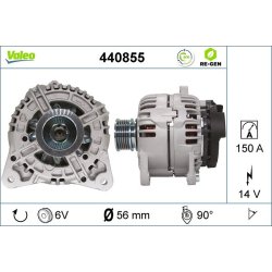 Alternateur VALEO 440855 VALEO