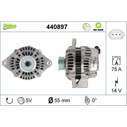 Alternator VALEO 440897 OE Ref A005TB1292