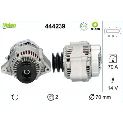 Alternateur VALEO 444239 pour TOYOTA LAND OE 2706067030 VALEO