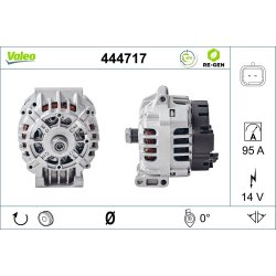 Alternator VALEO 444717 OE Ref 2310000QBC