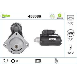 Démarreur VALEO 458386 VALEO