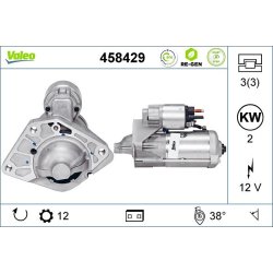 Démarreur VALEO 458429 VALEO