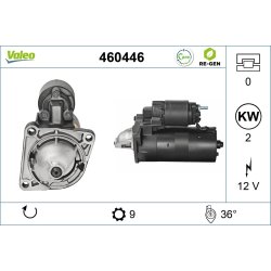 Starter Motor VALEO 460446 OE Ref 004765911