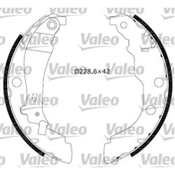 Jeu de mâchoires de frein VALEO 554640 pour PEUGEOT 406 OE 4241-6W