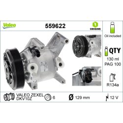 AC Compressor VALEO 559622 OE Ref BJL961450