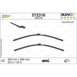Essuie-glace VALEO 572316 pour MERCEDES GLE, GLS OE 1668207800 VALEO
