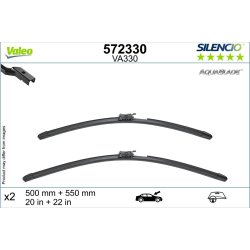 Essuie-glace VALEO 572330 pour MERCEDES SL OE A2328207500 VALEO
