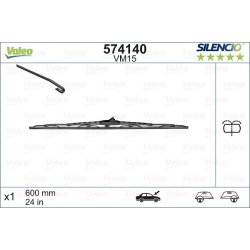 Essuie-glace VALEO 574140 pour IVECO, NISSAN, VAUXHALL, RENAULT, VALEO