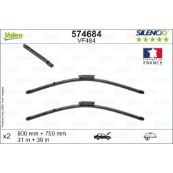 Wiper Blade VALEO 574684 OE Ref 1611661180
