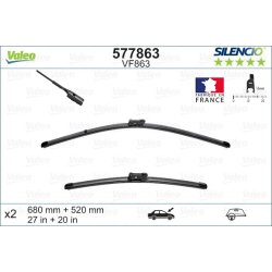 Wiper Blade VALEO 577863 OE Ref 4H1955425A
