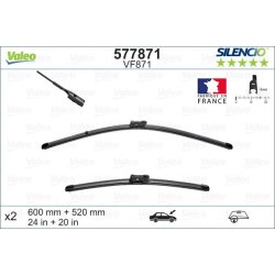 Wiper Blade VALEO 577871 OE Ref 8S1998002