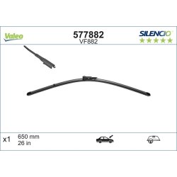 Balai d'essuie-glace VALEO 577882 pour CITROEN, PEUGEOT, TOYOTA OE 1612432480 VALEO