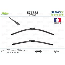 Wiper Blade VALEO 577888 OE Ref 1840436