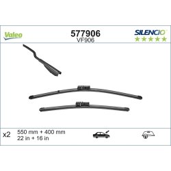 Essuie-glace VALEO 577906 pour FORD ECOSPORT OE 1832131 VALEO