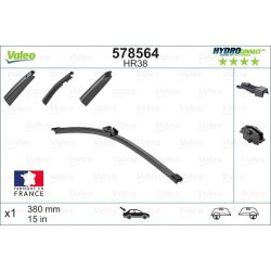 Balai d'essuie-glace VALEO 578564 pour AUDI, BMW, LAND ROVER, SEAT, SKODA et plus. VALEO