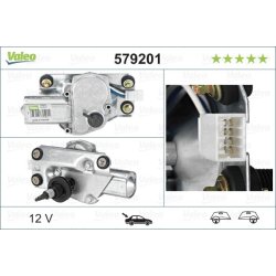Moteur d'essuie-glace VALEO 579201 pour ROVER 200, 25, STREETWISE OE DLB10116 VALEO
