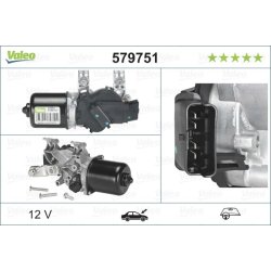 Moteur d'essuie-glace VALEO 579751 pour NISSAN QASHQAI OE 28800-JD900 VALEO