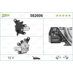 Moteur d'essuie-glace VALEO 582606 pour DACIA, RENAULT, référence d'origine 287102467R VALEO