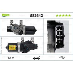 Moteur d'essuie-glace VALEO 582642 pour RENAULT KANGOO OE 7701066450 VALEO