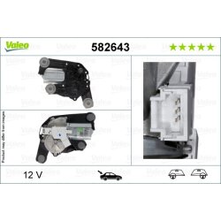 Wiper Motor VALEO 582643 OE Ref 6405LF