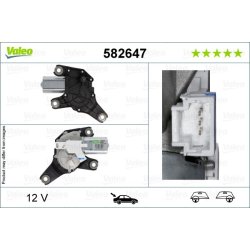Moteur d'essuie-glace VALEO 582647 pour PEUGEOT 508 OE 6405-RX
