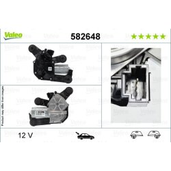 Wiper Motor VALEO 582648 OE Ref 9678423580