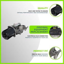 Moteur d'essuie-glace VALEO 582756 pour RENAULT CLIO OE 288A53268R VALEO