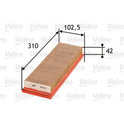 Air Filter VALEO 585002 OE Ref 1654600Q0A
