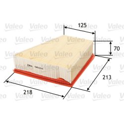 Air Filter VALEO 585004 OE Ref 6Q0129620