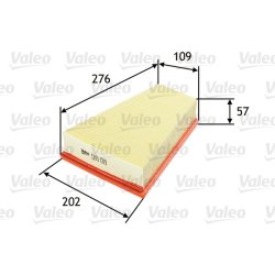 Air Filter VALEO 585019 OE Ref 1444R6