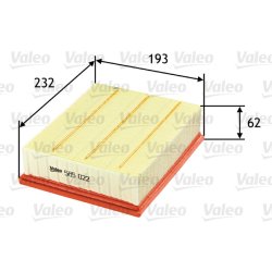 Air Filter VALEO 585022 OE Ref 7700111834