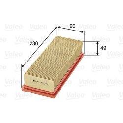 Air Filter VALEO 585023 OE Ref 1444P8