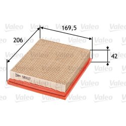 Air Filter VALEO 585027 OE Ref 1444J5