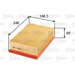 Air Filter VALEO 585045 OE Ref 1444FJ
