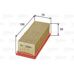 Air Filter VALEO 585064 OE Ref 1654600QAL