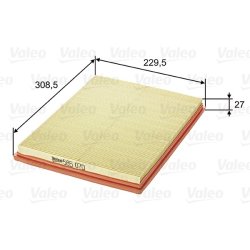 Air Filter VALEO 585070 OE Ref 1444P5