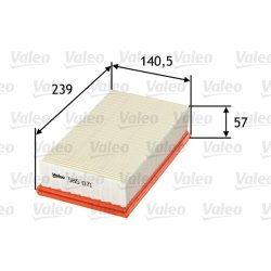 Air Filter VALEO 585071 OE Ref 1444CZ
