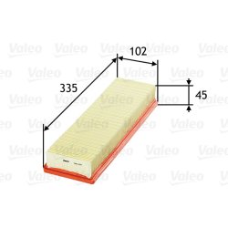 Air Filter VALEO 585078 OE Ref 1444CZ