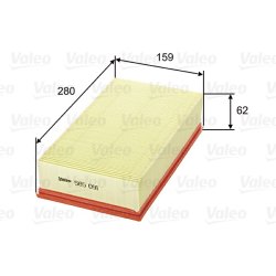 Air Filter VALEO 585091 OE Ref 7701047478