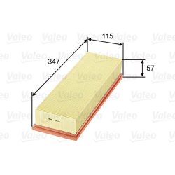 Air Filter VALEO 585098 OE Ref 7700678752