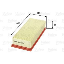 Air Filter VALEO 585102 OE Ref 17200P9ME00